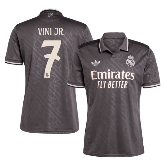 Třetí Fotbalový Dres Real Madrid 24/25 VINI JR. #7