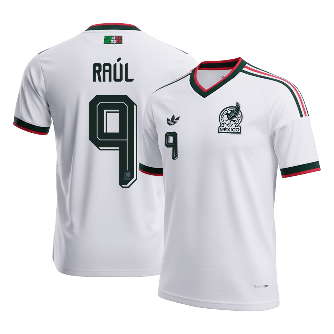Mexiko venkovní fotbalový dres MS 2026 RAÚL #9