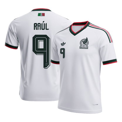 Mexiko venkovní fotbalový dres MS 2026 RAÚL #9