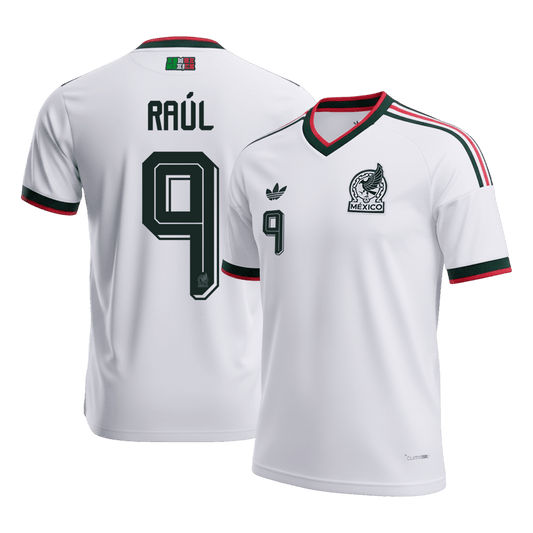 Mexiko venkovní fotbalový dres MS 2026 RAÚL #9