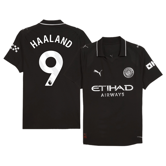 Venkovní Fotbalový Dres Manchester City 25/26 Authentic HAALAND #9