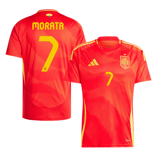 Domácí Fotbalový Dres Spain 2024 MORATA #7