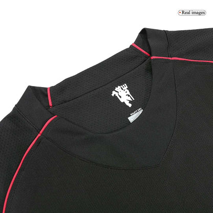 Venkovní Retro Dres Manchester United 2007/08 Long Sleeve