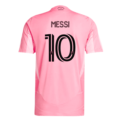 Domácí Fotbalový Dres Inter Miami CF 2025 Authentic MESSI #10