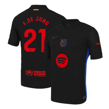 Venkovní Fotbalový Dres Barcelona 24/25 Authentic F.DE JONG #21