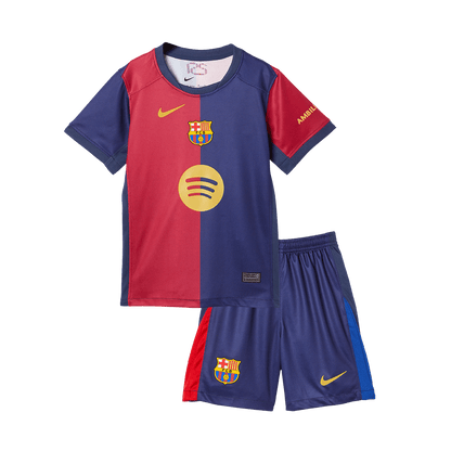 Dětská Domácí Fotbalový Souprava Barcelona 24/25