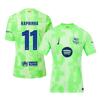 Třetí Fotbalový Dres Barcelona 24/25 Authentic RAPHINHA #11