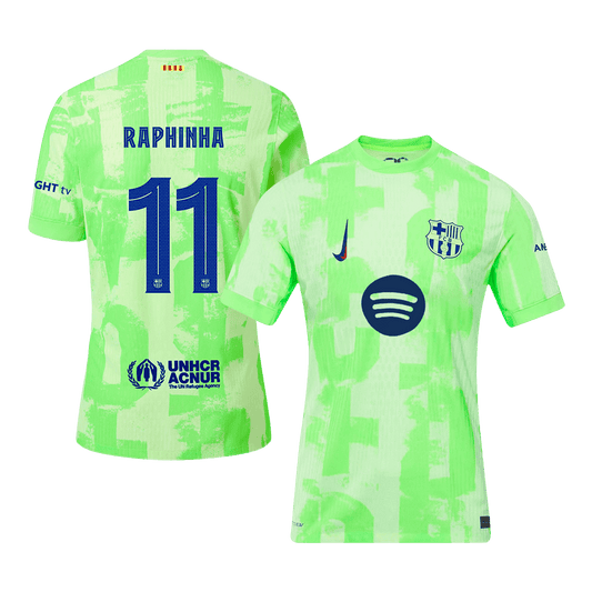 Třetí Fotbalový Dres Barcelona 24/25 Authentic RAPHINHA #11