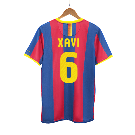 Domácí Retro Dres Barcelona 2010/11 XAVI #6