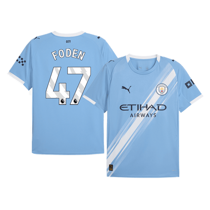 Domácí Fotbalový Dres Manchester City 25/26 FODEN #47
