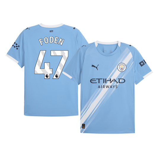Domácí Fotbalový Dres Manchester City 25/26 FODEN #47