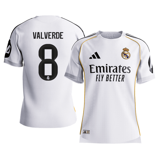 Domácí Fotbalový Dres Real Madrid 25/26 Authentic VALVERDE #8
