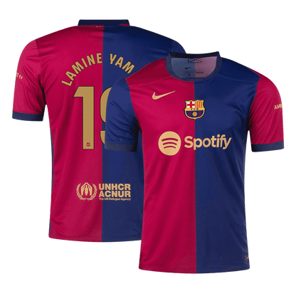 Domácí Fotbalový Dres Barcelona 24/25 LAMINE YAMAL #19