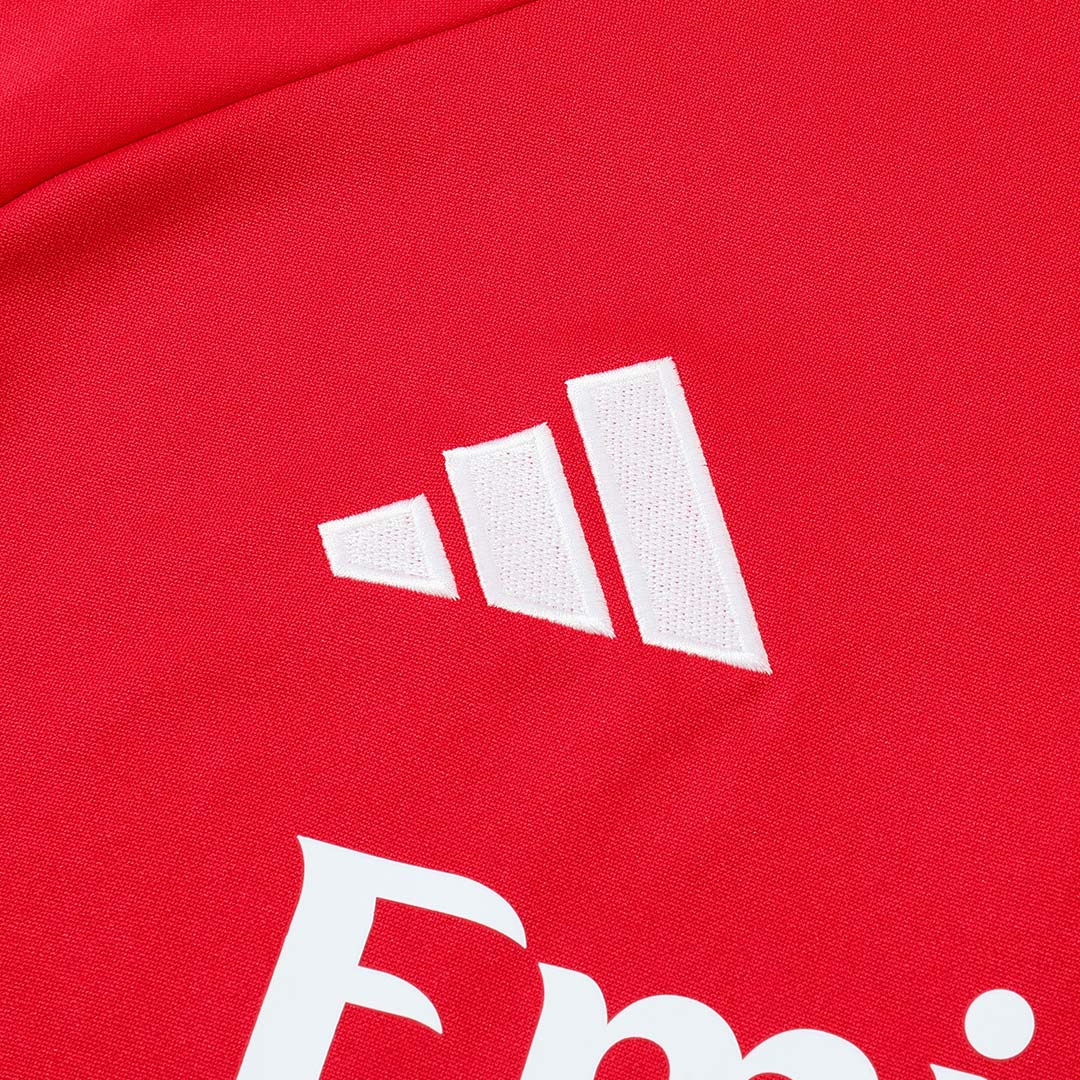 Arsenal dětská sada mikiny 2025/26 červená