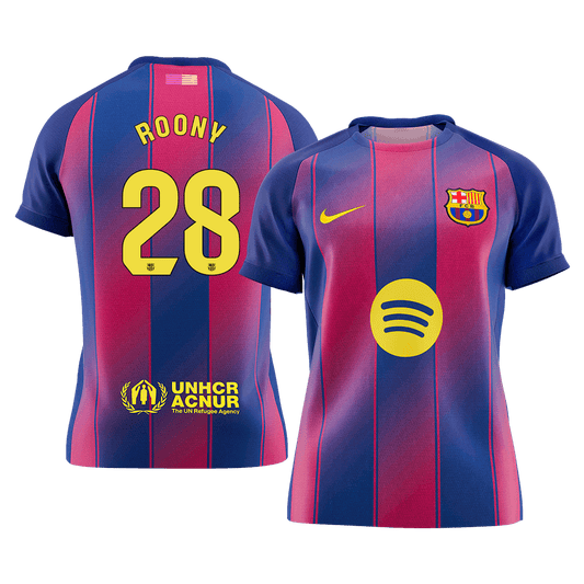 Barcelona domácí fotbalový dres 2025/26 ROONY #28