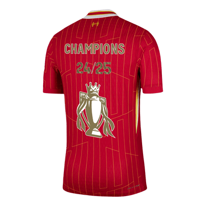 Domácí Fotbalový Dres Liverpool Authentic CHAMPIONS 24/25