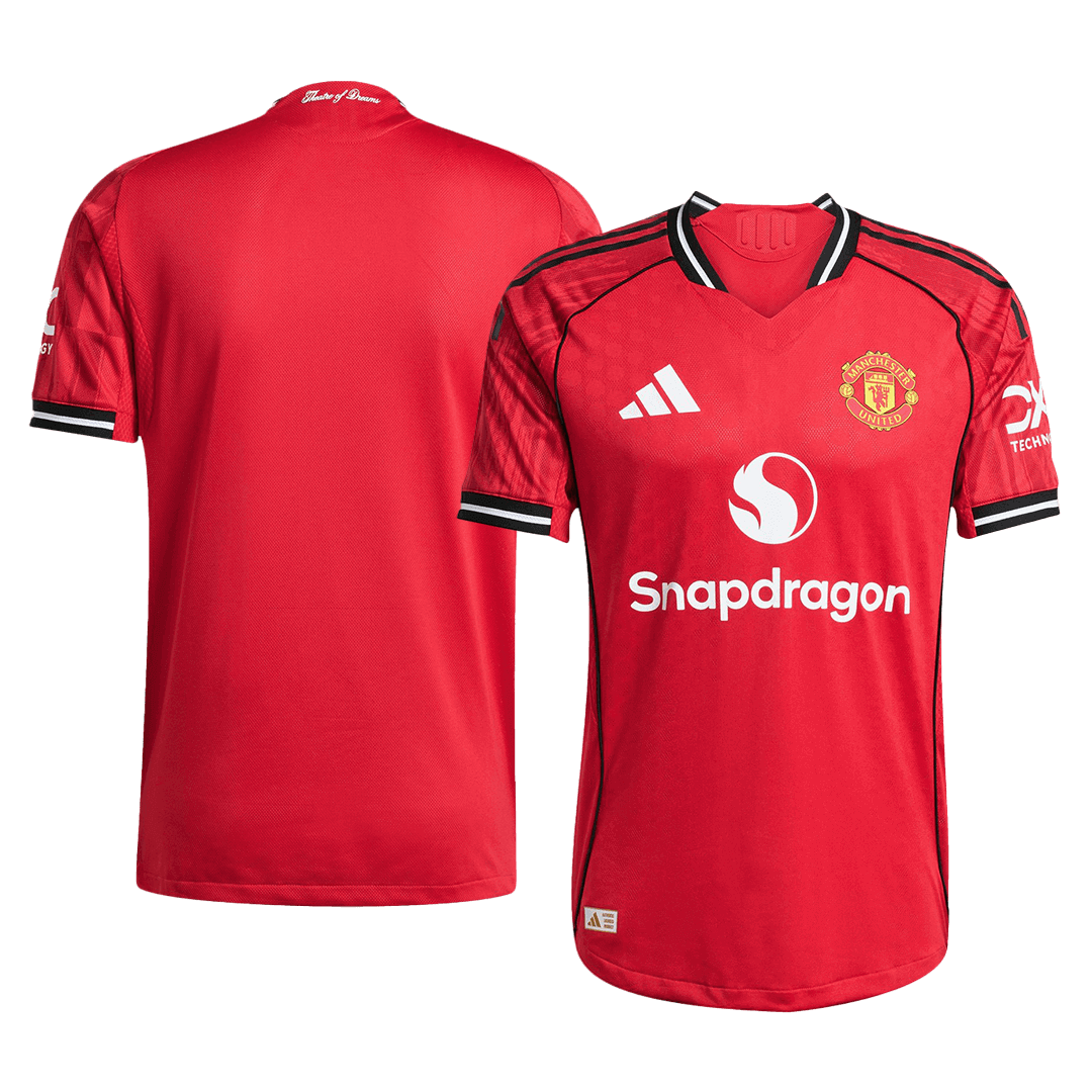 Domácí Fotbalový Dres Manchester United 25/26 Authentic