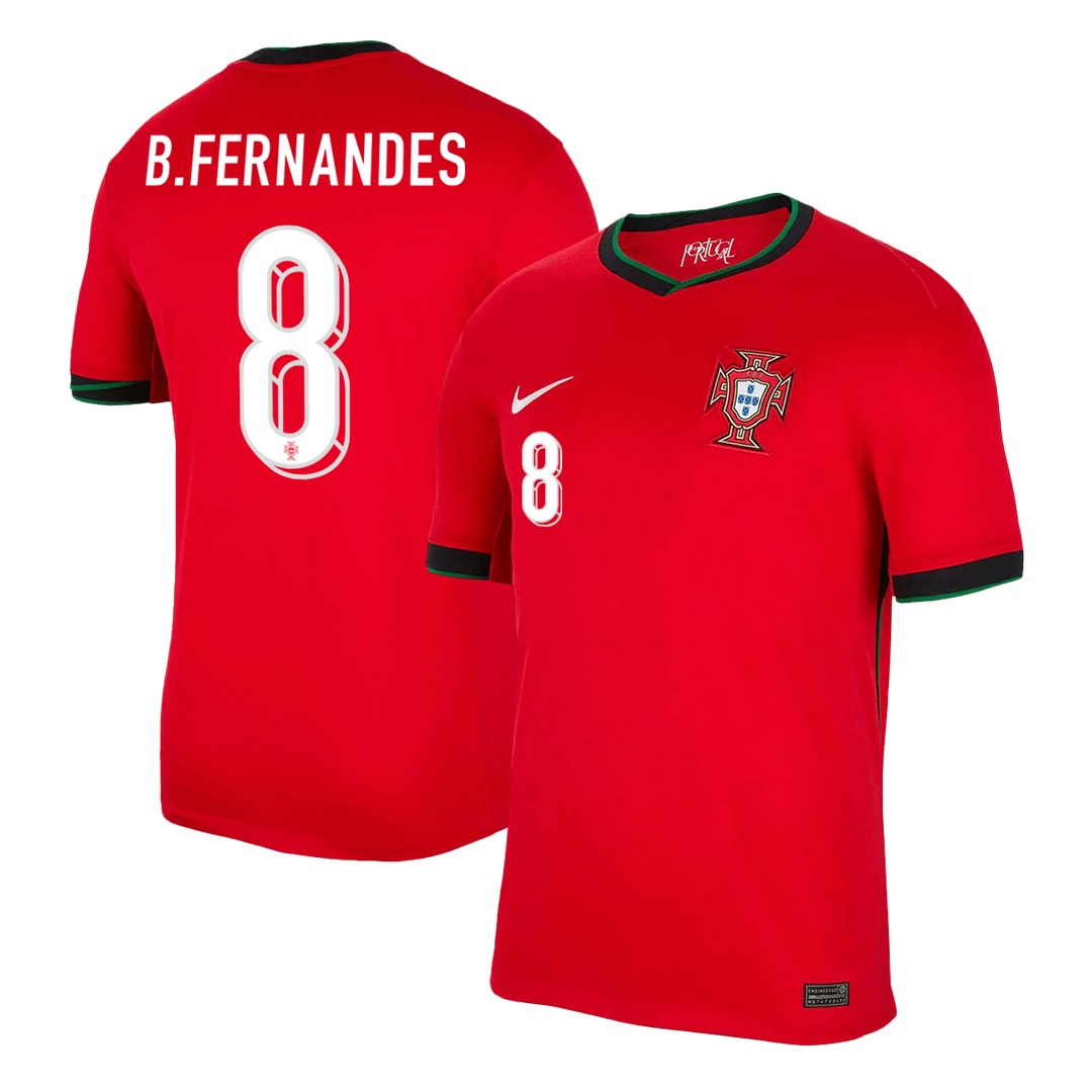 Domácí Fotbalový Dres Portugal 2024 B.FERNANDES #8