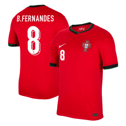 Domácí Fotbalový Dres Portugal 2024 B.FERNANDES #8