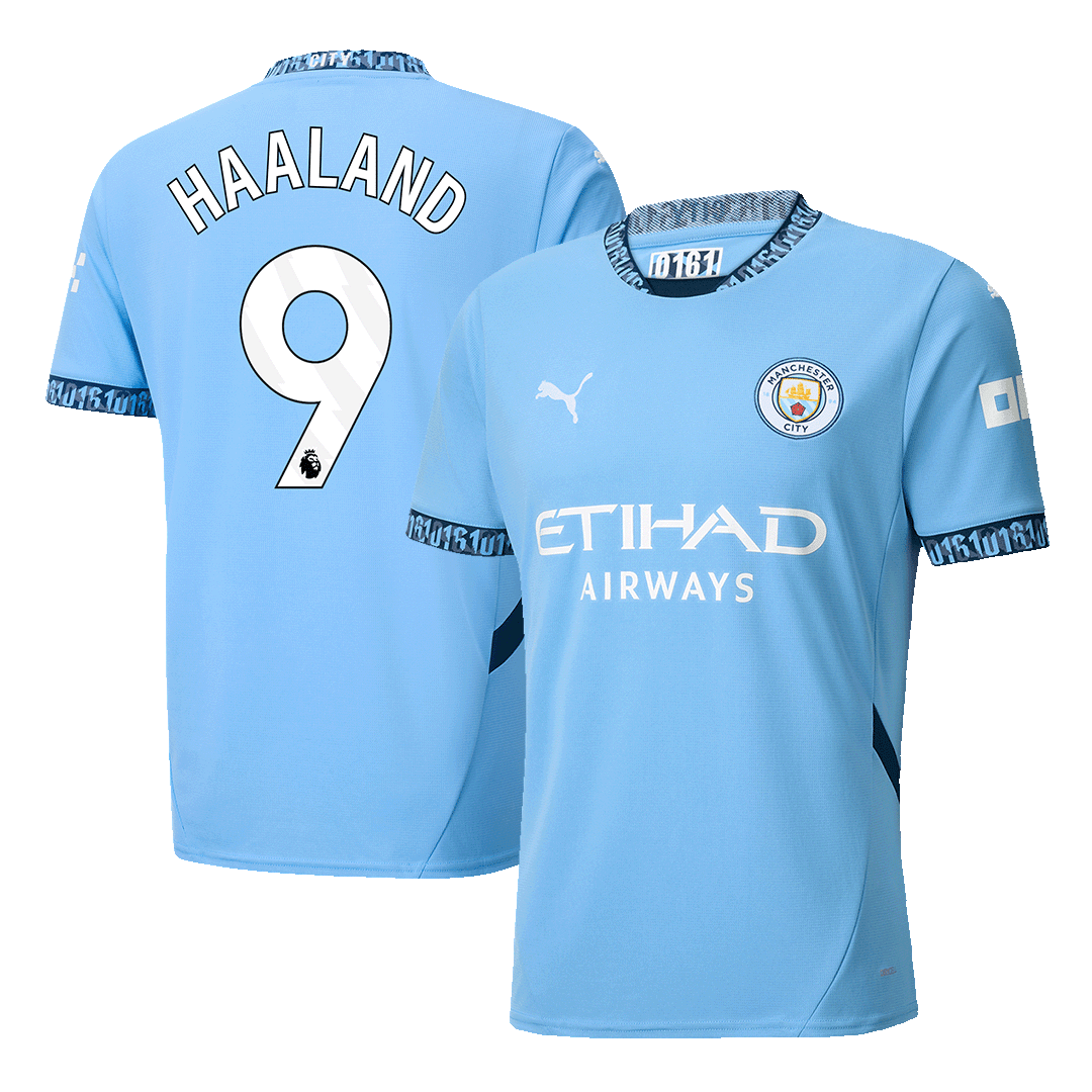 Domácí Fotbalový Dres Manchester City 24/25 HAALAND #9