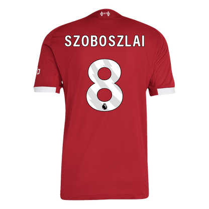 Liverpool domácí dres 2025/26 hráčská verze SZOBOSZLAI #8