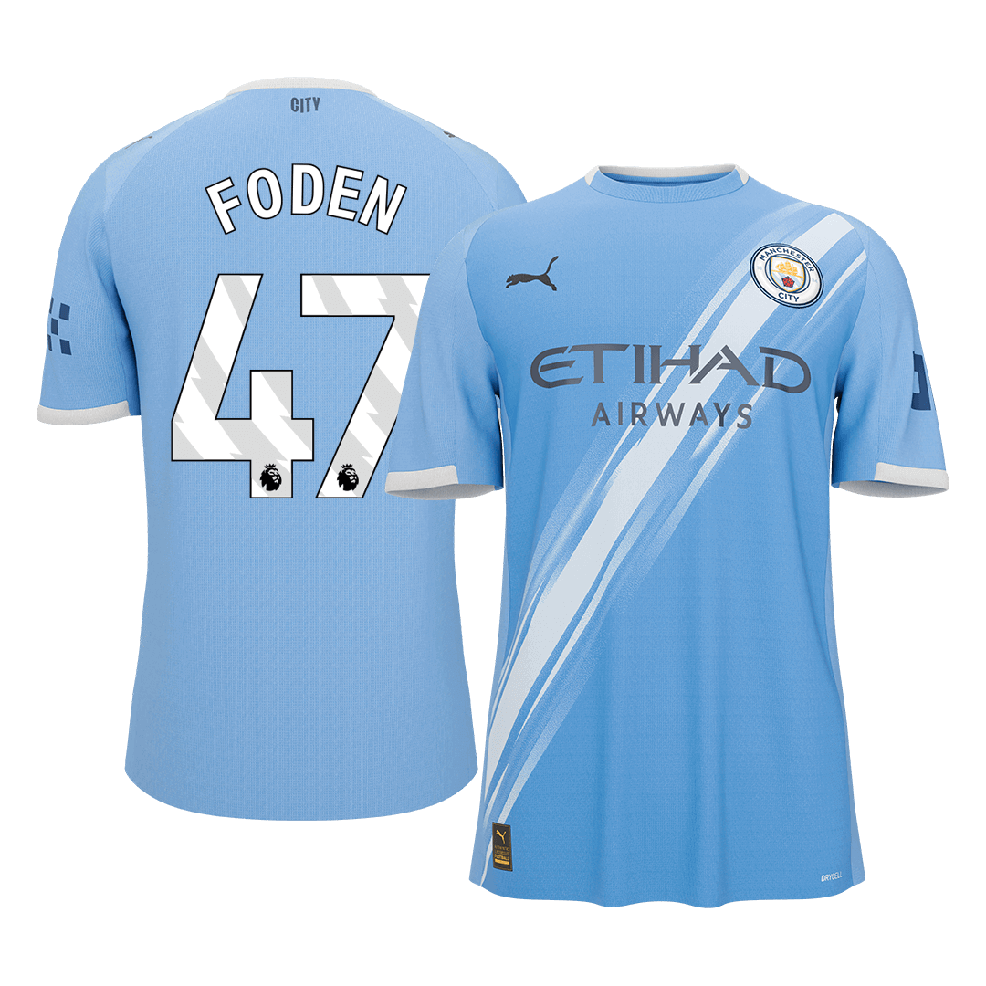 Domácí Fotbalový Dres Manchester City 25/26 FODEN #47