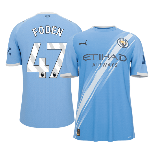 Domácí Fotbalový Dres Manchester City 25/26 FODEN #47