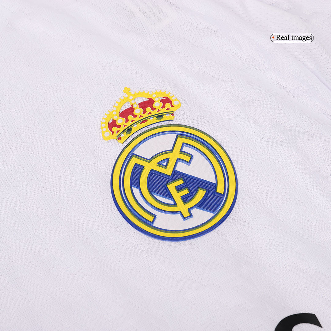 Domácí Fotbalový Dres Real Madrid 24/25 Long Sleeve Authentic