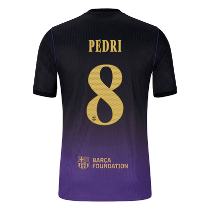 Barcelona venkovní dres 2026/27 hráčská verze PEDRI #8 UCL
