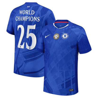 Domácí Fotbalový Dres Chelsea 25/26 Authentic WORLD CHAMPIONS #25