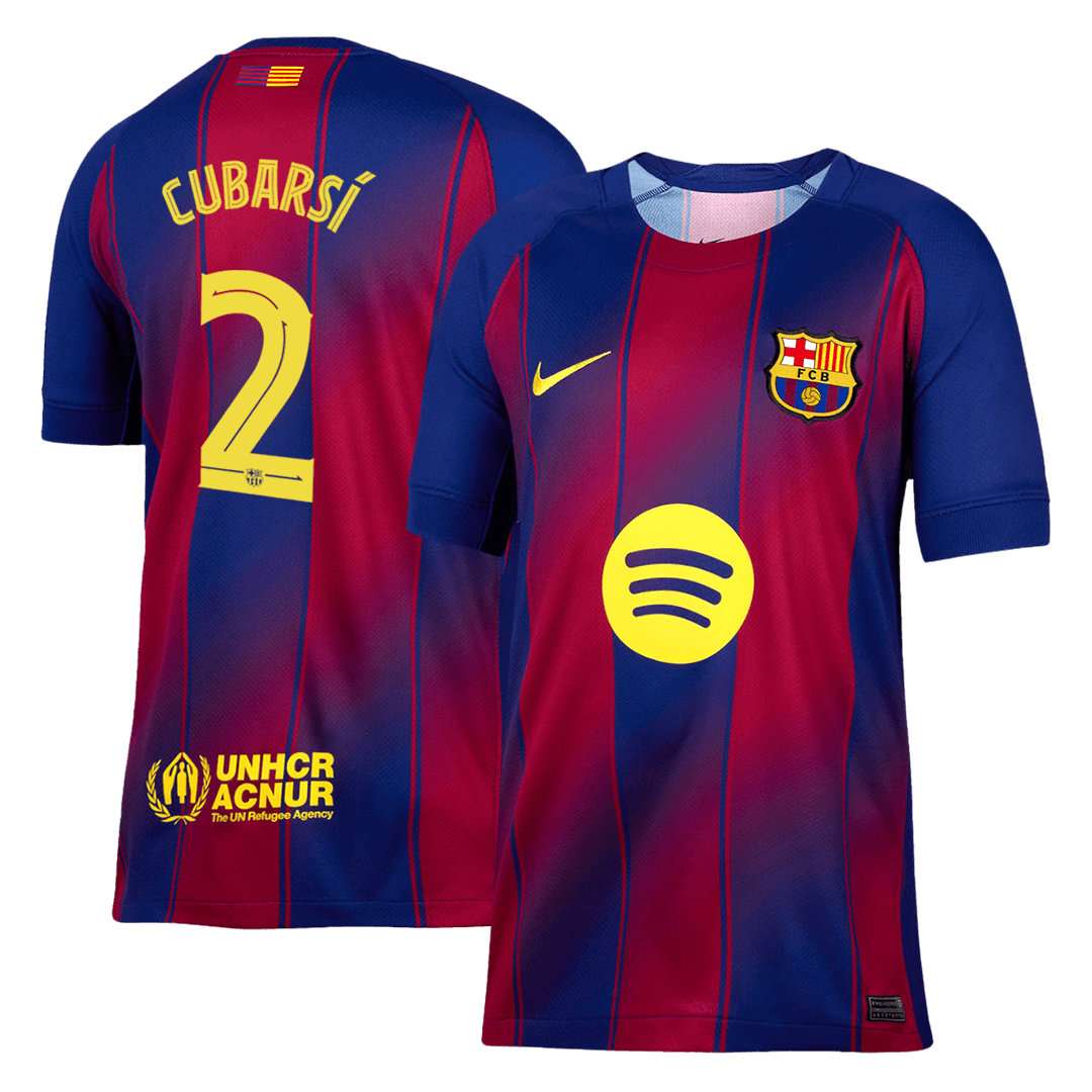 Domácí Fotbalový Dres Barcelona 25/26 CUBARSÍ #2 UCL
