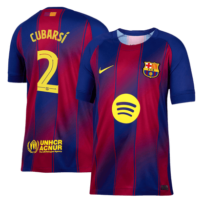 Domácí Fotbalový Dres Barcelona 25/26 CUBARSÍ #2 UCL