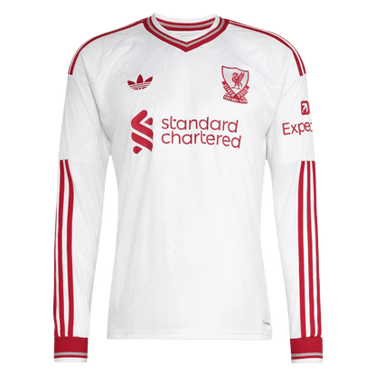 Liverpool venkovní fotbalový dres 2026/27 dlouhý rukáv