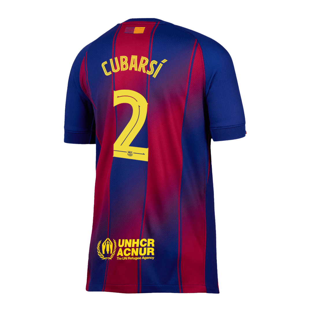 Domácí Fotbalový Dres Barcelona 25/26 CUBARSÍ #2 UCL