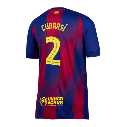 Domácí Fotbalový Dres Barcelona 25/26 CUBARSÍ #2 UCL
