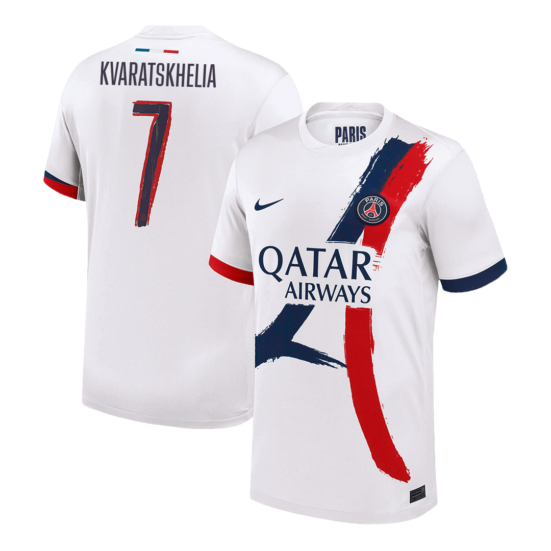 Venkovní Fotbalový Dres PSG 24/25 KVARATSKHELIA #7 UCL