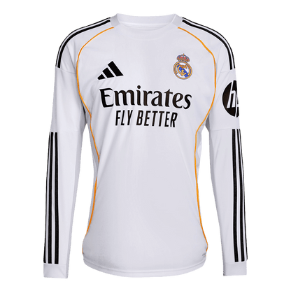 Domácí Fotbalový Dres Real Madrid 25/26 Long Sleeve