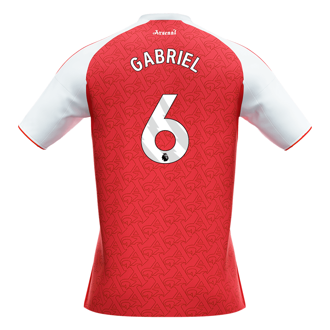Arsenal domácí fotbalový dres 2025/26 GABRIEL #6