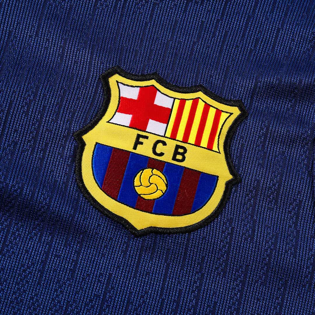 Barcelona dětská sada mikiny 2025/26 námořnická modrá