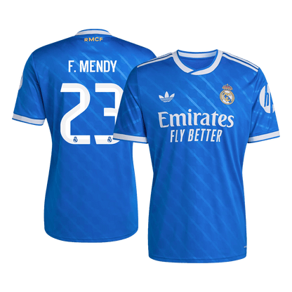 Real Madrid třetí fotbalový dres 2025/26 F. MENDY #23