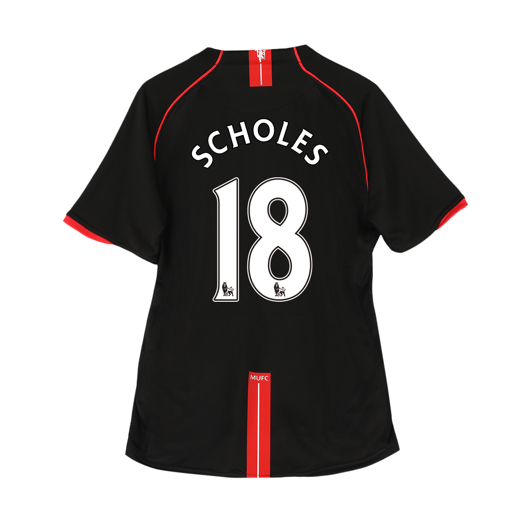 Venkovní Retro Dres Manchester United 2007/08 SCHOLES #18
