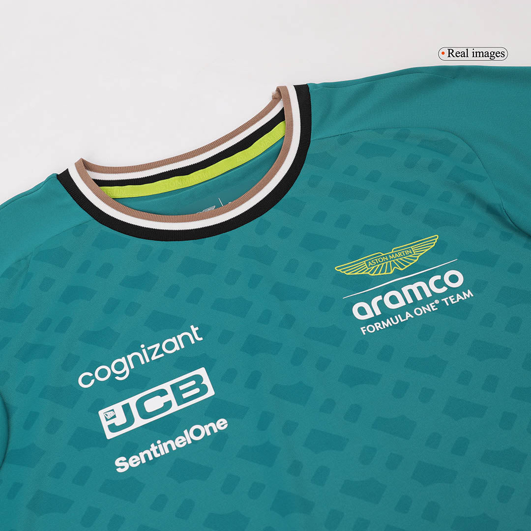 Aston Martin Aramco Cognizant F1 Racing Team Fernando Alonso Driver T-Shirt 2024 