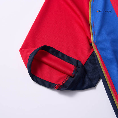 Domácí Retro Dres Barcelona 2001/02 XAVI #6