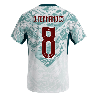 Portugalsko venkovní fotbalový dres MS 2026 B.FERNANDES #8