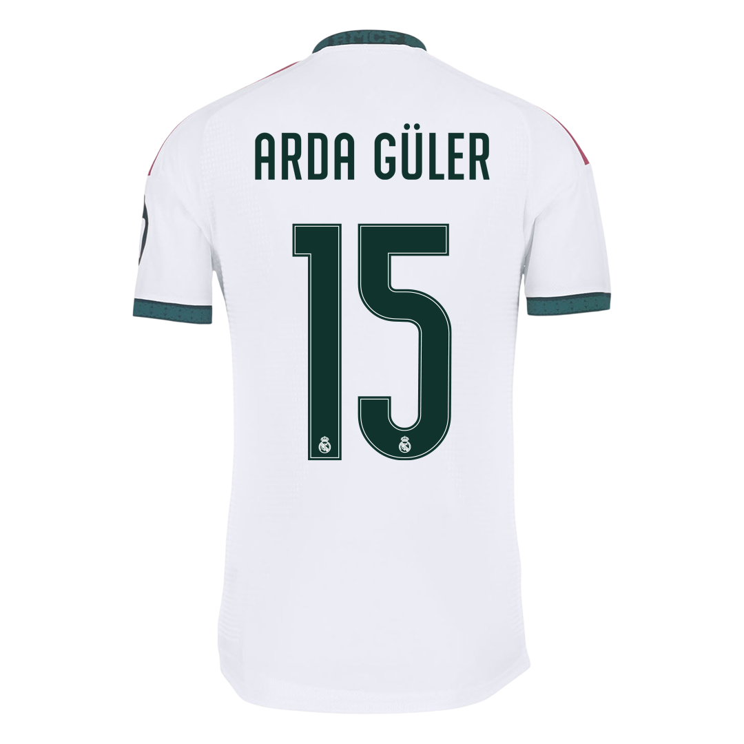 Real Madrid domácí dres 2026/27 hráčská verze ARDA GÜLER #15