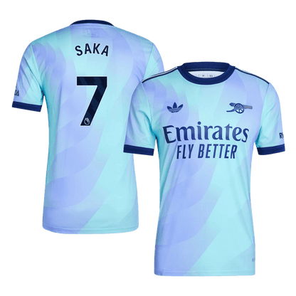 Třetí Fotbalový Dres Arsenal 24/25 Authentic SAKA #7