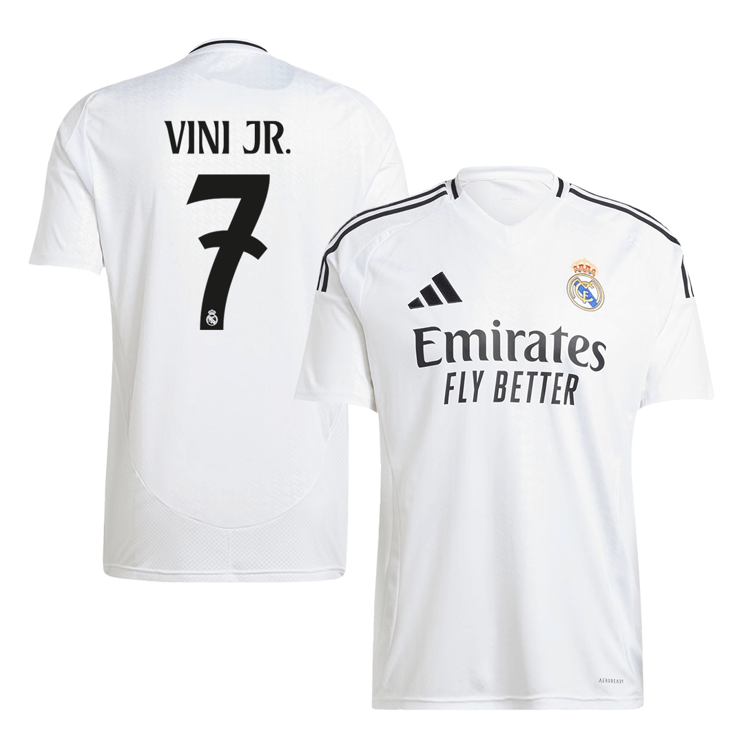 Domácí Fotbalový Dres Real Madrid 24/25 VINI JR. #7