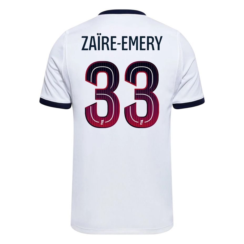 PSG venkovní fotbalový dres 2026/27 ZAÏRE-EMERY #33