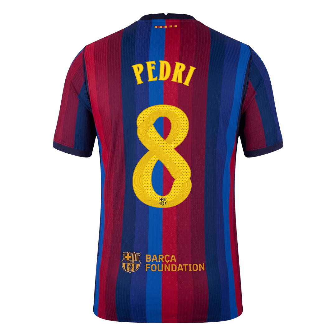 Barcelona domácí dres 2026/27 hráčská verze PEDRI #8 UCL