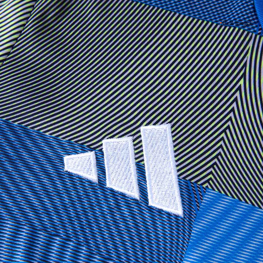 Real Madrid předzápasový fotbalový dres 2025/26 - modrá